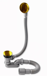 Сифон для ванны Kern A-9005BG, золото брашированное