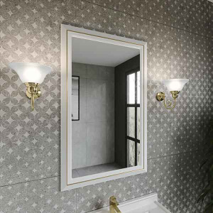 Зеркало Caprigo Metropol 70 13730, 70х110, белый матовый