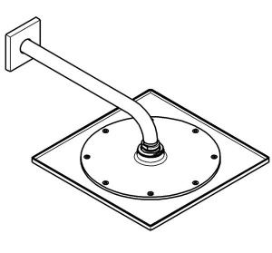 Верхний душ Grohe Rainshower F-series 10" 27271000