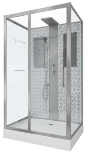 Душевая кабина Niagara NG-7711WBK, 120х90, прозрачный