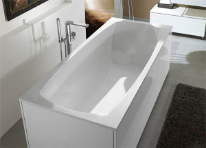 Квариловая ванна Villeroy & Boch My Art 170, 170х75, белый