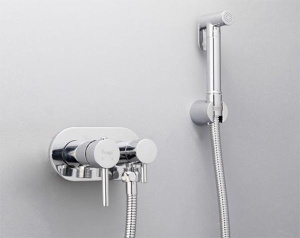 Смеситель встраиваемый Frap F7508 с гигиеническим душем