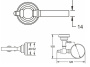 Стакан Rose RG1112