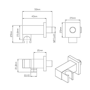 Шланговое подключение Vincea VSC-41GM