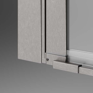 Душевая шторка на ванну Radaway Nes Brushed Nickel PND II