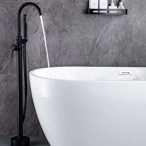 Смеситель для ванны Boch Mann Braies Matt Black BM8921 напольный