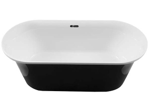 Акриловая ванна Aquanet Family Smart черный глянцевый, 170х78, черный глянцевый