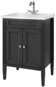 Тумба под умывальник Caprigo Albion Concept 60 34010-SF019 / 70 34011-SF019 / 80 34012-SF019 / 90 34013-SF019, 60, графит