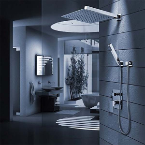 Верхний душ Rea Ultra Slim Square 20 / 25 / 30 / 40, 20х20, хром