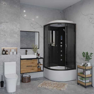 Душевая кабина Niagara Classic NG-6508-14F, 90х90, тонированный