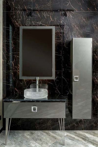 Зеркало Boheme Vallessi Dolce 567-S Silver
