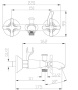Смеситель для ванны Lemark Duetto LM5712C