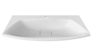 Умывальник Belux Ганновер Г-800 / Г-900 / Г-1000 / 1100 / 1200 белый матовый Solid Surface, 100х48