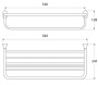 Полка Iddis Leaf LEASB00i48