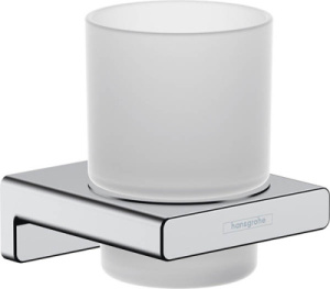 Стакан Hansgrohe AddStoris 41749670 / 41749000, матовый, хром