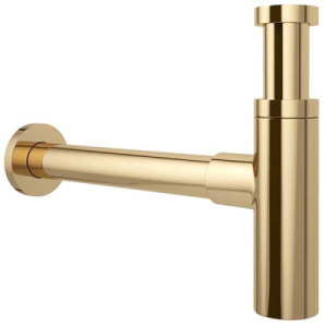 Сифон для умывальника Wellsee Drainage System 182121000 / 182122000, золото