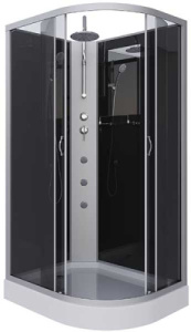 Душевая кабина Niagara Classic NG-3512-14BKTG, 120х80, тонированный