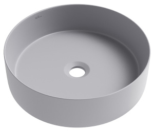 Умывальник Wellsee Coax 323506000 / 323509000 / 323512000, 30х30, серый матовый