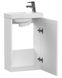 Тумба под умывальник Cersanit Lara 40 / SP-SZ-LARA-CO40/Wh, 40, белый