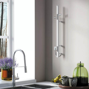 Полотенцесушитель Gloss&Reiter ENKEL.E2.L.15х75.H2.TIMER.CHROME.СМ1 электрический (таймер)
