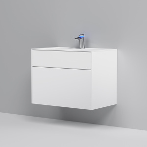 Тумба под умывальник AM.PM Inspire V2.0 80 / 100 подвесная белый матовый, 100, белый матовый