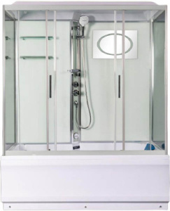Душевая кабина WeltWasser WW500 Emmer 150/85/55-2 / 170/85/55-2, 150х85, прозрачный