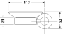 Мыльница Duravit D-Code 0099171000 / 0099181000