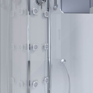 Душевая кабина Niagara NG-3012-01, 120х120, прозрачный с матовой вставкой