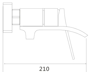 Смеситель для ванны Shevanik S4102C