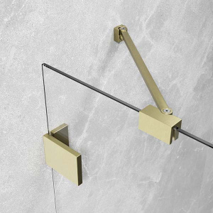 Душевая шторка на ванну Radaway Essenza Pro Brushed Gold PNJ II