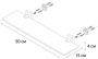 Полка Fixsen Kvadro FX-61303
