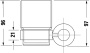 Стакан Duravit D-Code 0099191000 / 0099201000