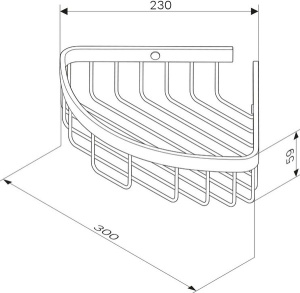 Полка AM.PM Sense L A7452100