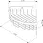 Полка AM.PM Sense L A7452100