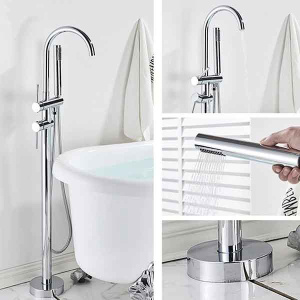 Смеситель для ванны Calani Nexos Chrome CAL-B0052