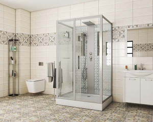 Душевая кабина Niagara NG-7711WBK, 120х90, прозрачный