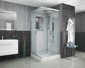 Душевая кабина Niagara NG-6001-01GQ / NG-6002-01GQ, 100х100, прозрачный