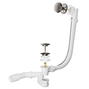 Сифон для ванны Roxen R70A-GM полуавтомат