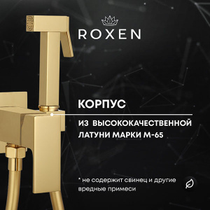 Смеситель встраиваемый Roxen Caspia 50096000-GB с гигиеническим душем