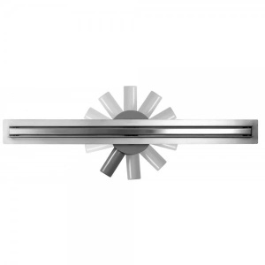 Душевой трап Roxen Chrome Slim, 65 см