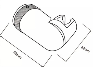 Держатель для душевой лейки AV Engineering AVSSS-053