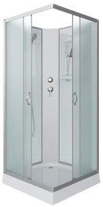 Душевая кабина Niagara Classic NG-1101-14BK, 90х90, матовый