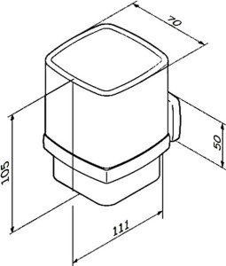 Стакан AM.PM Gem A9034300
