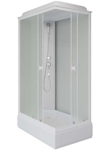 Душевая кабина Niagara Promo P100/80/26Q/MT / P110/80/26Q/MT / P120/80/26Q/MT / P120/90/26Q/MT, 100х80, матовый