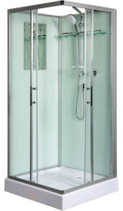 Душевая кабина WeltWasser WW500 Laine 801 / 901 / 1001, 100х100, прозрачный