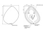 Зеркало Cersanit Eclipse Smart органик 64152