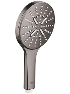 Душевая лейка Grohe Rainshower SmartActive 130 26574A00 / 26574AL0, темный графит матовый