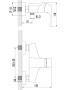 Смеситель для душа Lemark Unit LM4503C