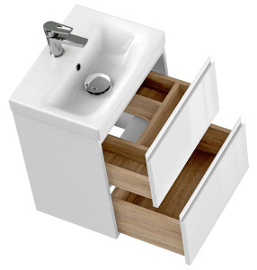 Тумба под умывальник Cersanit Moduo Slim 50 / 60 / 80, 50, белый