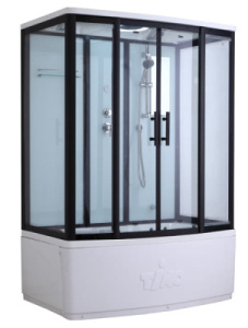 Душевая кабина Timo Standart T-6650 B / T-6670 B, 150х88, прозрачный